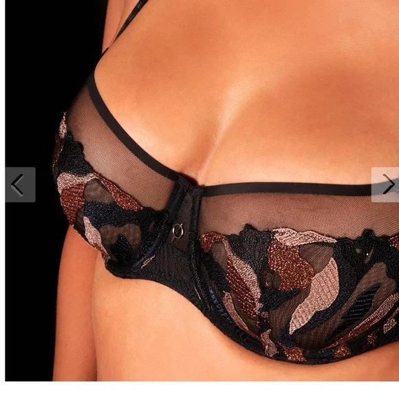 NWT CHANTELLE Montaigne Demi-cup bra 36C - Picture 2 of 6